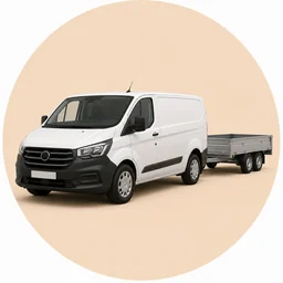 Transporter + Anhänger