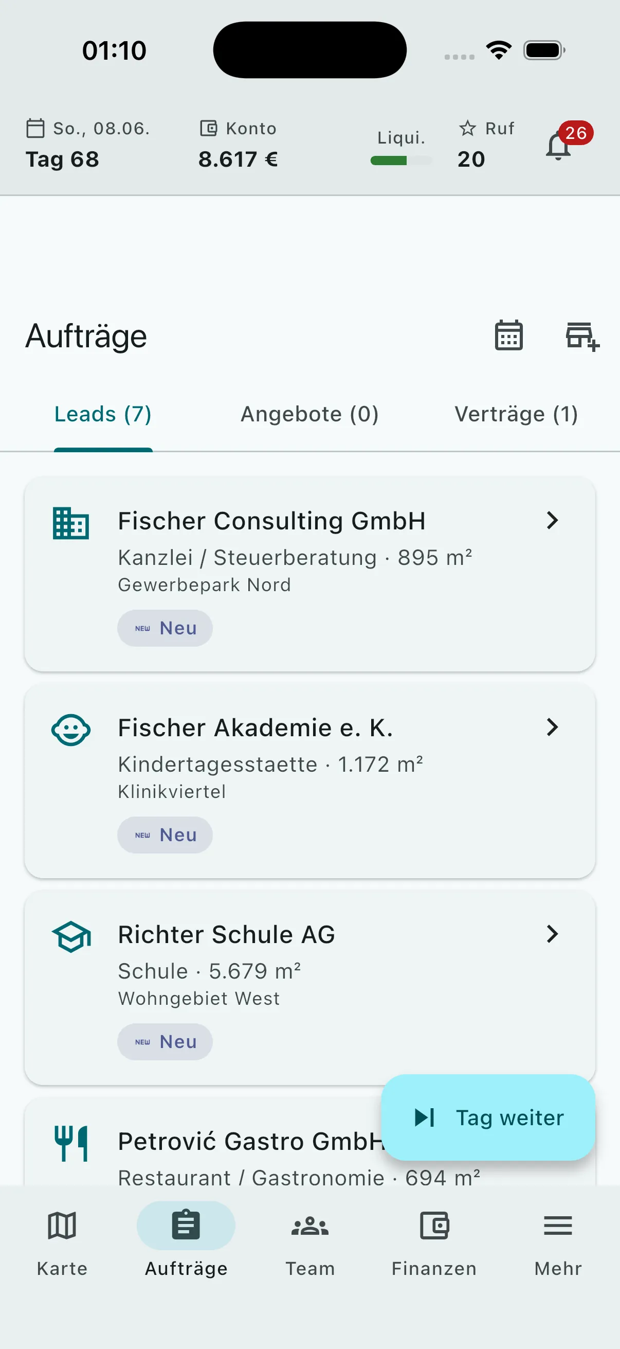 Aufträge