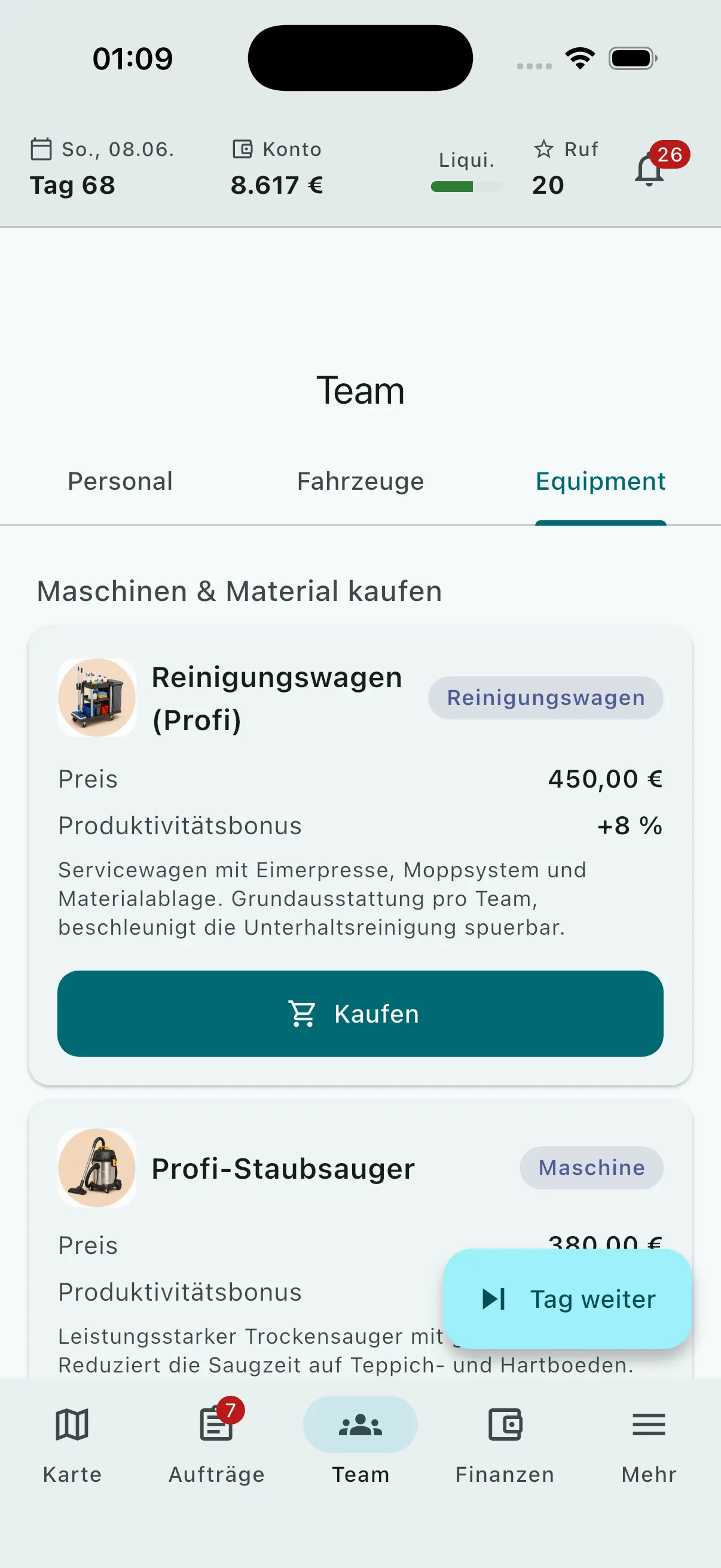 Equipment